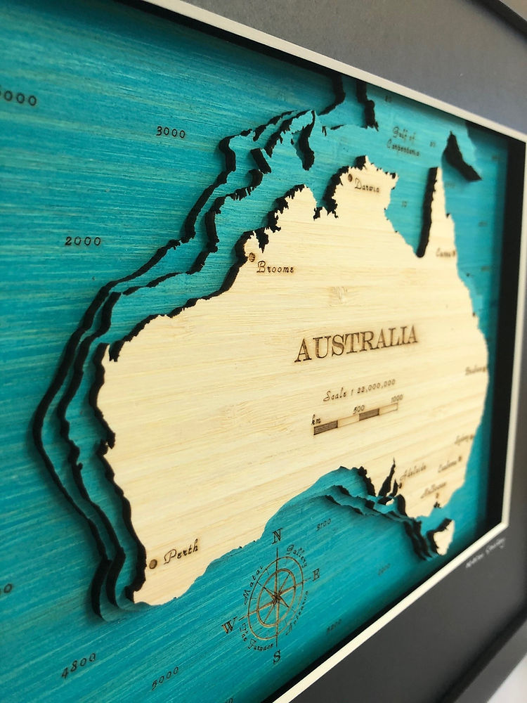 Australia Sml 30 x38