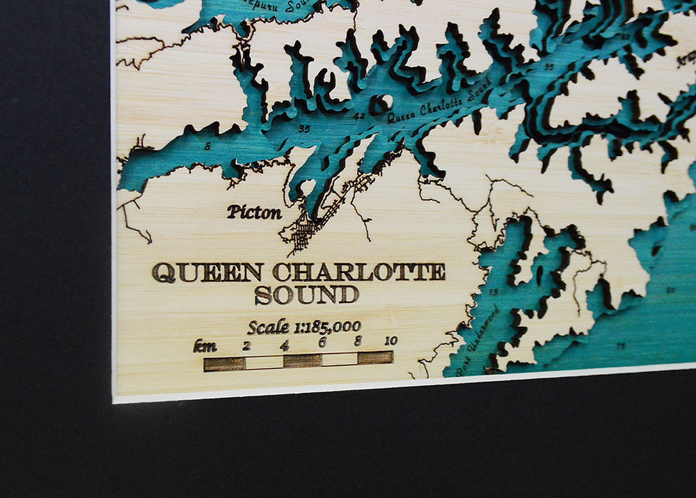 Queen Charlotte Sound Sml 30 x 38