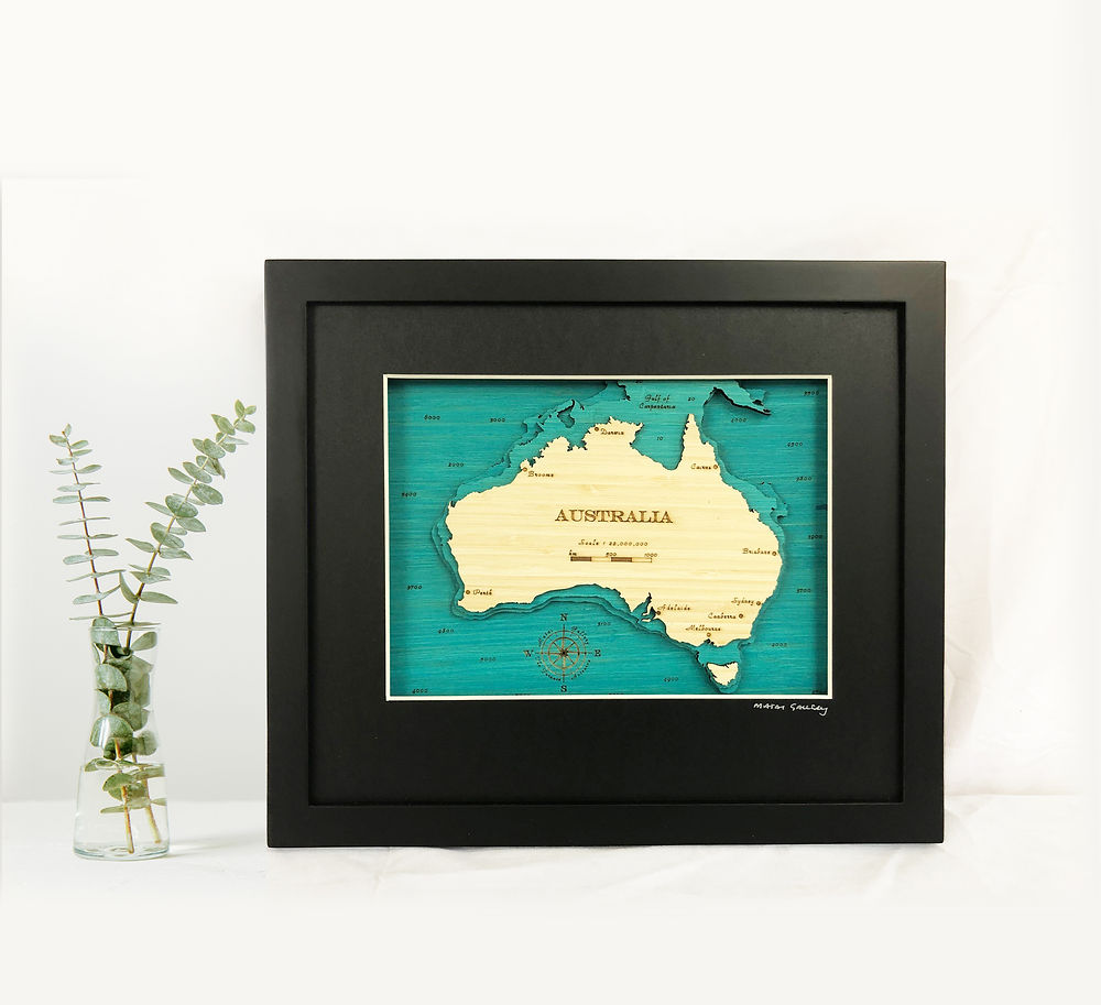 Australia Sml 30 x38